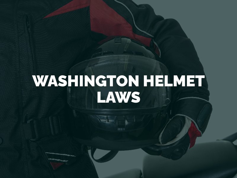 Washington Helmet Laws